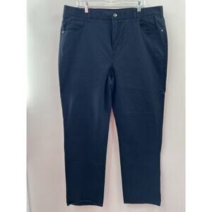 Williams & Kent Men’s Navy Blue 5 Pocket Cotton Blend Pants Size 42 X 31.5”